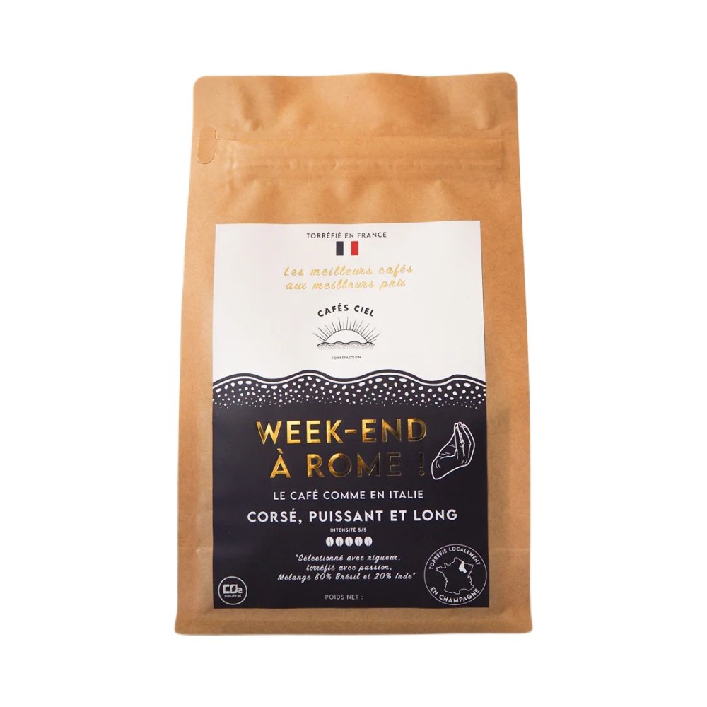 CAFES CIEL - WEEK-END À ROME - Assemblage - finest.coffee
