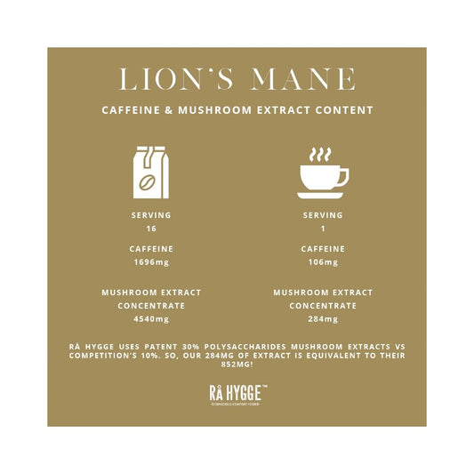 Rå Hygge - Lion's Mane Mushroom Coffee - finest.coffee